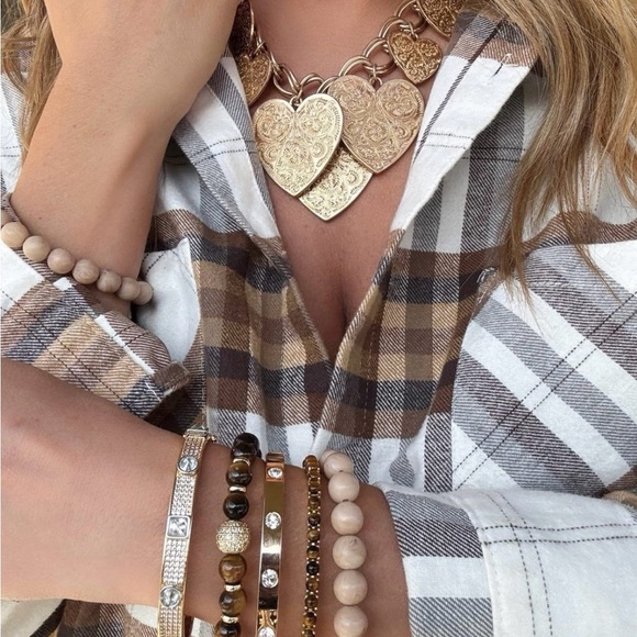 Park Lane “Tigers Eye” Micro Impression Bracelet! BNIB!Limited Edit! Sold Out! - Picture 5 of 12